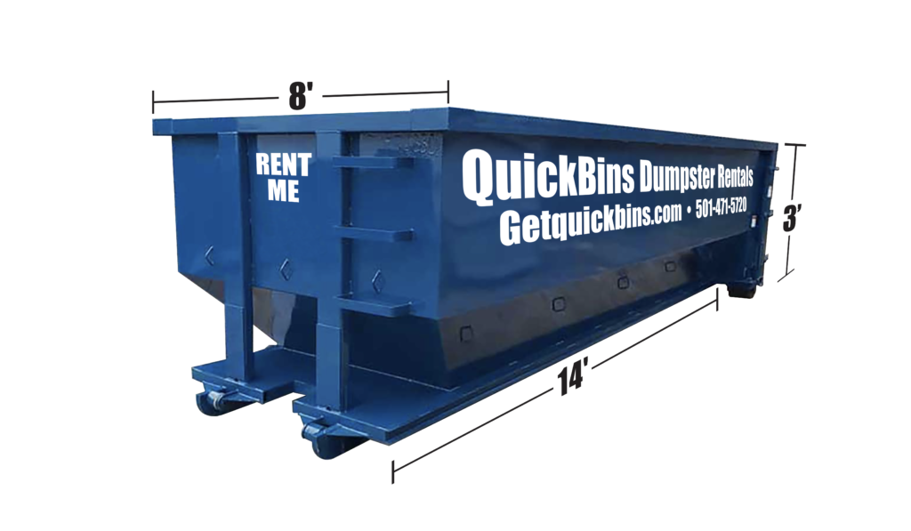 Dumpster Rental in Cabot, AR 2 Cable Roll Off 10 Yard